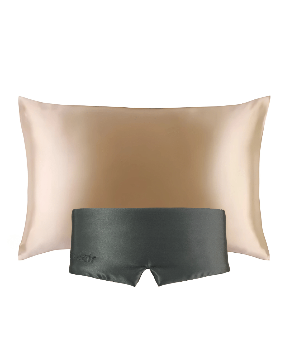 Souleir 6a-grade mulberry silk pillowcase sleep mask bundle