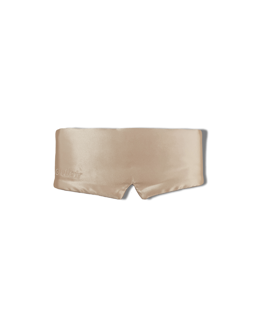 souleir 100% mulberry silk sleep mask soft champagne