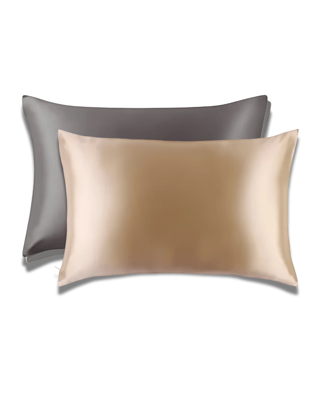 souleir mulberry silk pillowcase bundle graphite soft champagne
