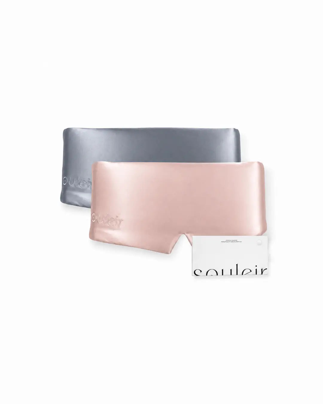 grey pink mulberry silk sleep mask bundle australia souleir gift