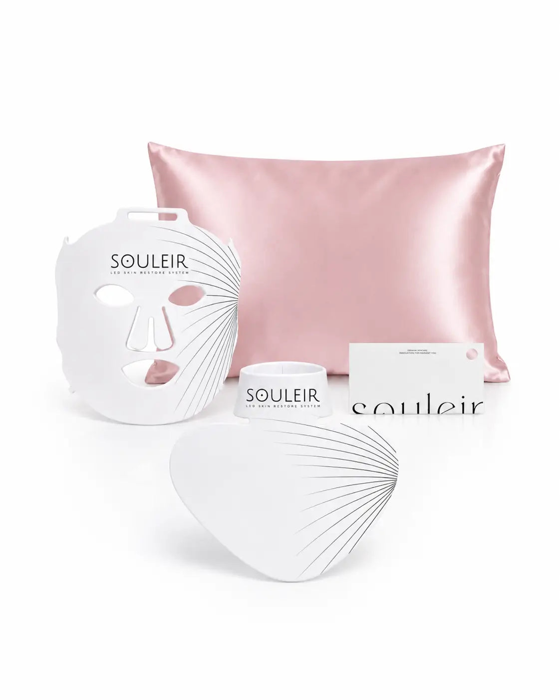 The Night Reset Ritual - Skin Restore LED System + Silk Pillowcase Bundle
