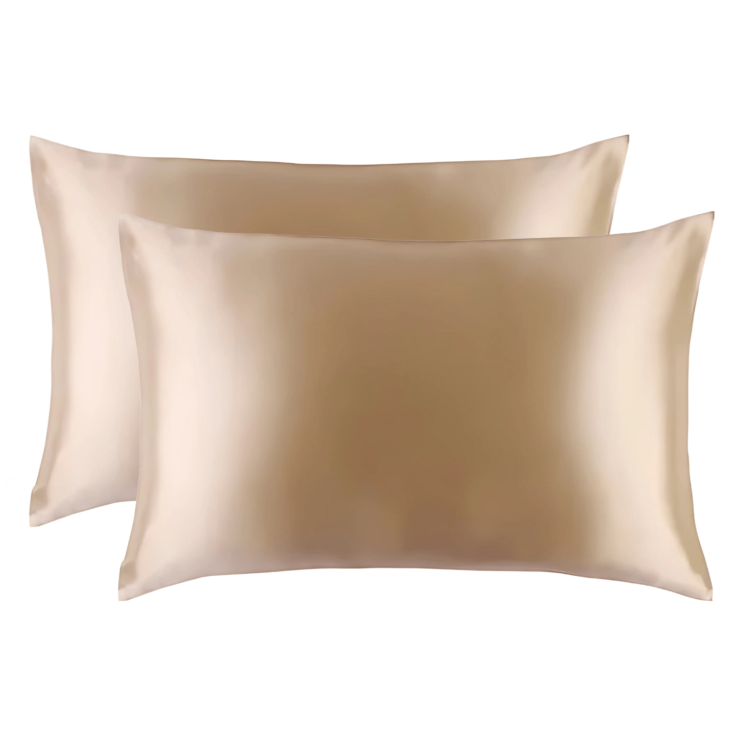Souleir 6a-grade mulberry silk pillowcase bundle Champagne