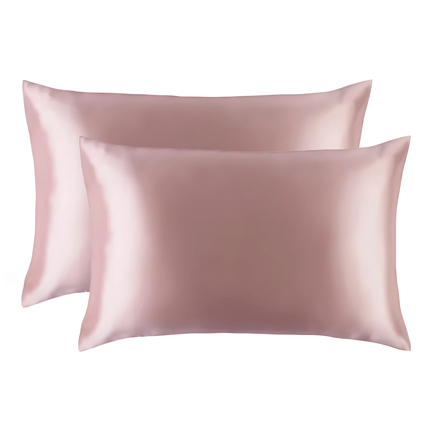 Souleir 6a-grade mulberry silk pillowcase bundle Rose Gold