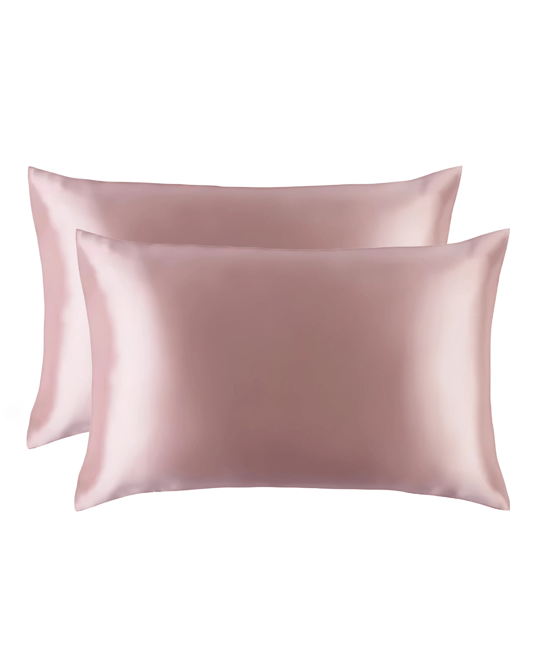 pink silk pillowcase bundle