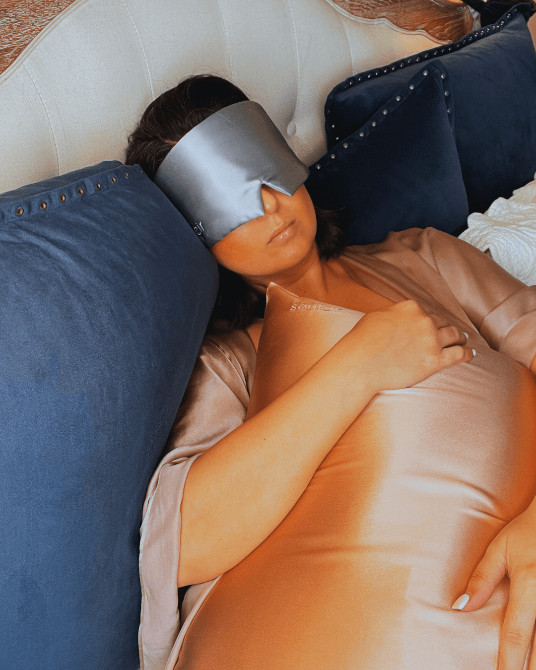 Mulberry Silk Serenity Sleep Mask and Pillowcase Bundle