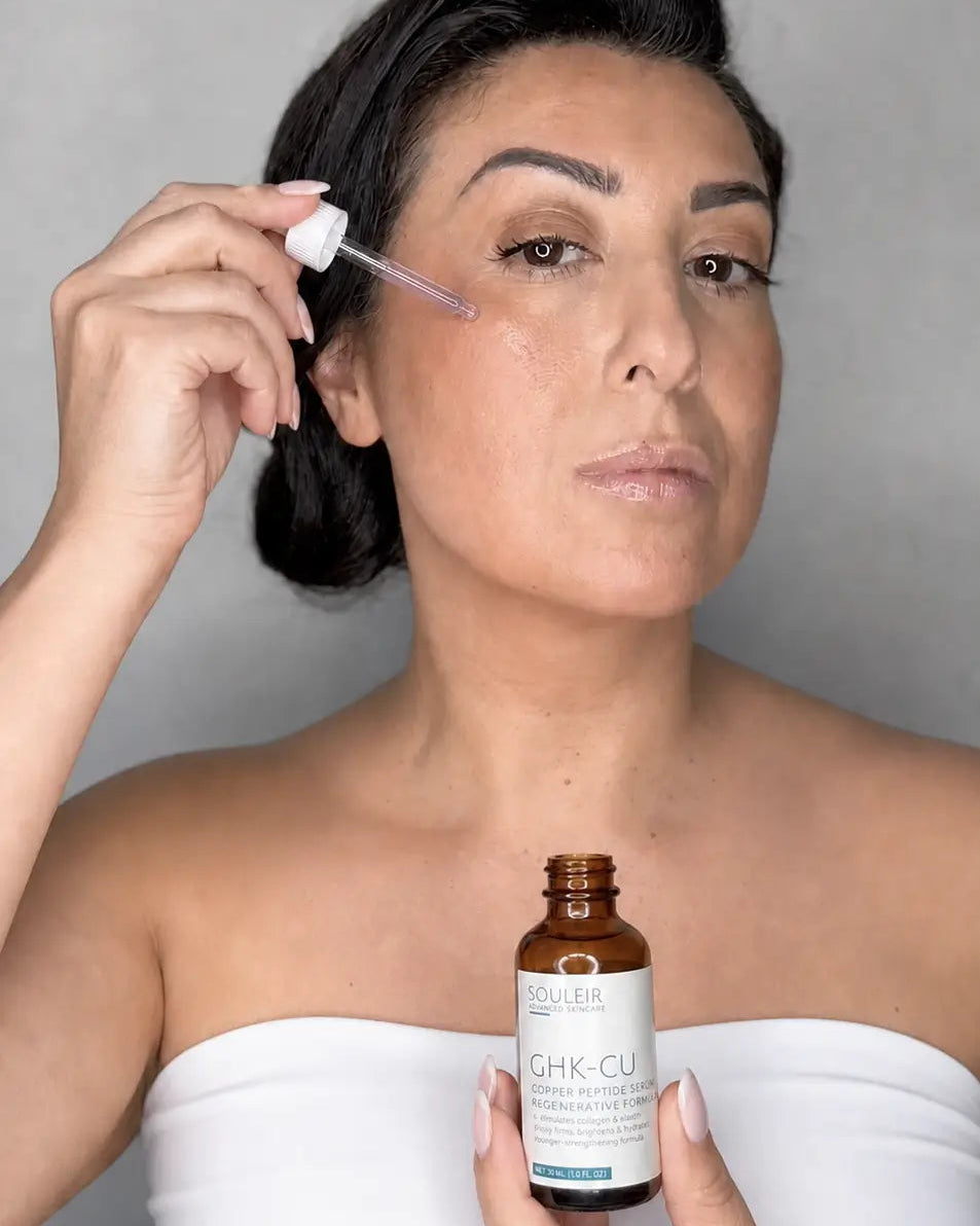 best beauty peptide serum for hydration and brightening I souleir australia
