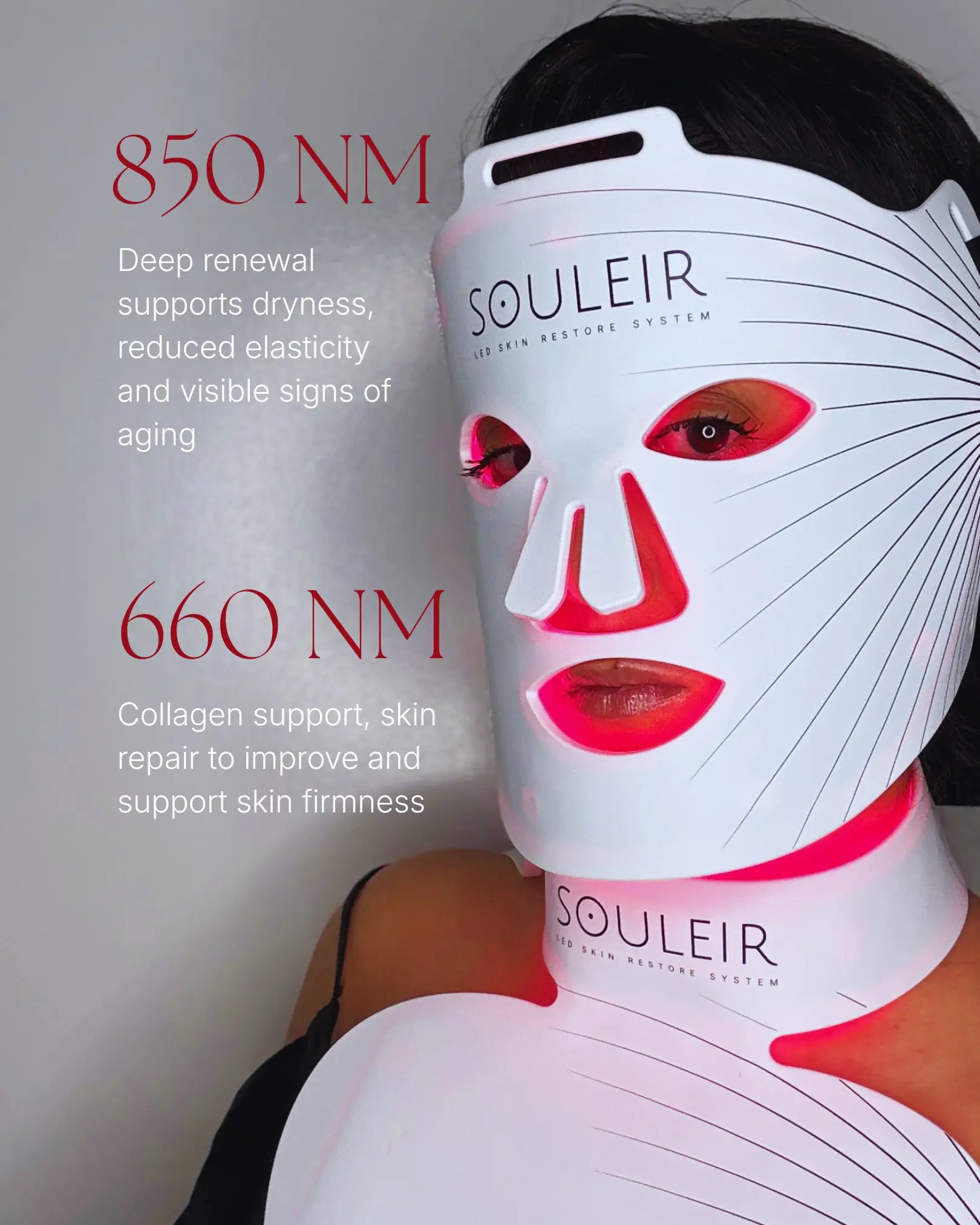 The Night Reset Ritual - Skin Restore LED System + Silk Pillowcase Bundle