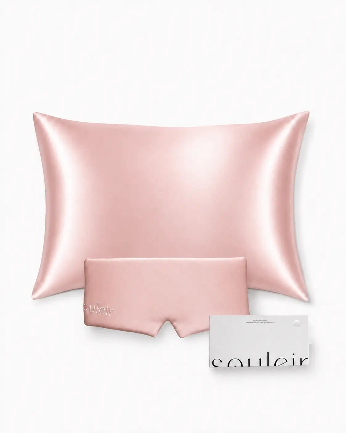 pink silk pillowcase pink silk sleep mask bundle 2026 souleir australia