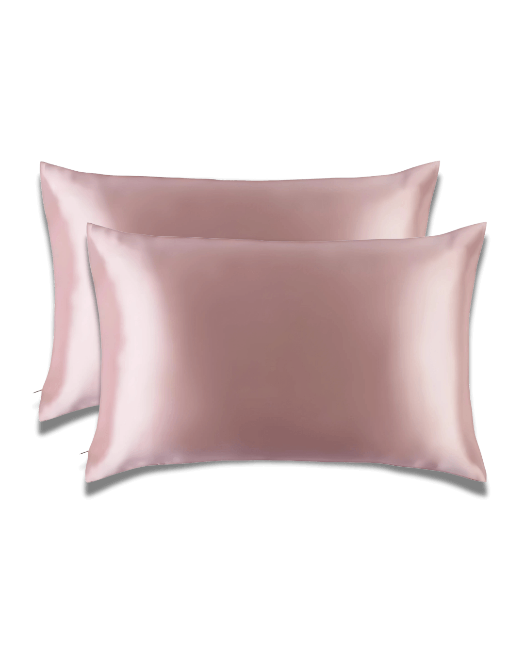 souleir mulberry silk pillowcase bundle rose gold