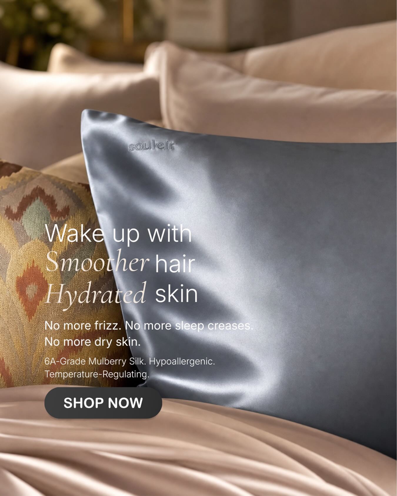 Perimenopause Skincare Bundle – Copper Peptide Serum & Silk Pillowcase